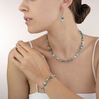 Coeur de Lion Ketting 4016/ /2000 Aqua