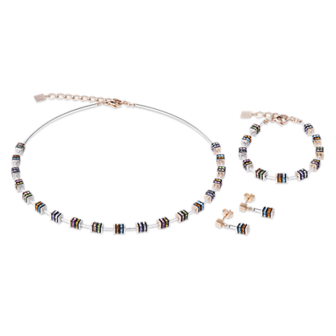 Coeur de Lion Ketting 4950/ /1522 Multicolor Pastel