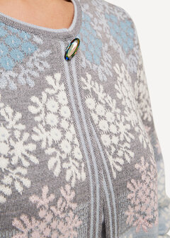 Oleana Cardigan 330 Q licht blauw