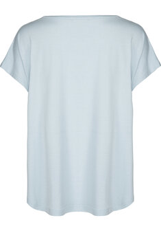 Two Danes shirt Beatricia aqua