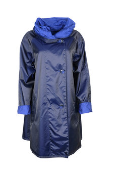 Herluf jas Storm twee zijden draagbaar cobalt blauw