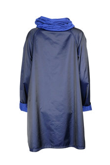 Herluf jas Storm twee zijden draagbaar cobalt blauw