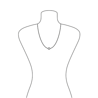 Coeur de Lion Ketting 4955/ /0738 Lightblue-beige