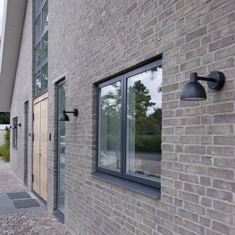 Louis Poulsen buitenlamp Toldbod 155 wandlamp zwart