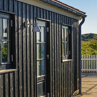 Louis Poulsen buitenlamp Toldbod 155 wandlamp grijs