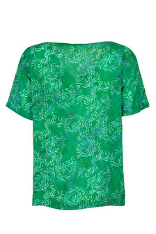 Unikat Artwear kleding blouse 130 emerald groen