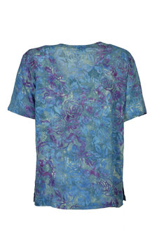 Unikat Artwear kleding blouse 130 fuchsia