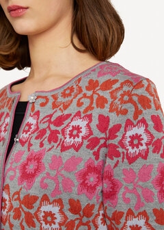 Oleana Cardigan 343 D grijs