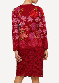 Oleana Cardigan 333 R rood