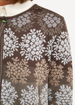 Oleana Cardigan 330 H bruin