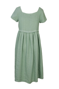 Blueberry Italia linnen jurk mint 9059