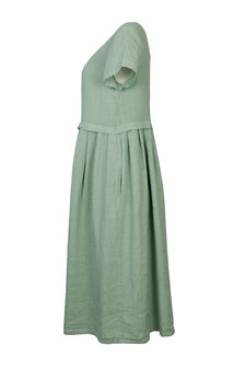 Blueberry Italia linnen jurk mint 9059
