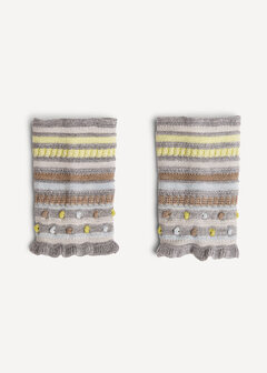 Oleana Wristlets 347 DY grijs/geel