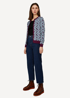 Oleana Cardigan 351 KF blauw