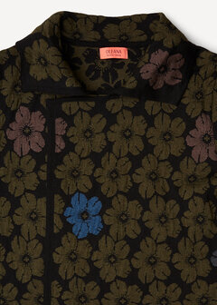 Oleana Long Cardigan 358 P olive