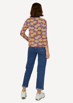 Oleana Cardigan 502 CE Violet citrus 