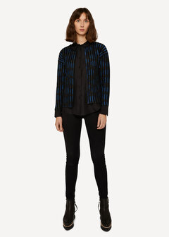 Oleana Cardigan 502 W Late night blueberry