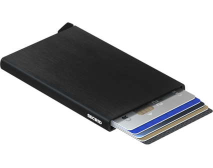 Secrid Cardprotector C Brushed Black portemonnee