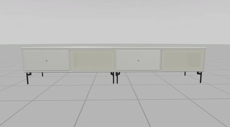 Montana TV meubel kasten systeem TV &amp; Sound VL13-2 184,8 cm breed