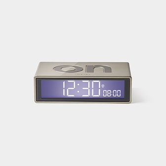 LEXON Flip Clock RCC Glossy Goud LR150D9
