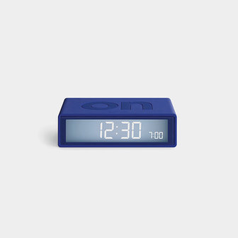 LEXON Flip Travel Clock Blauw LR151B9