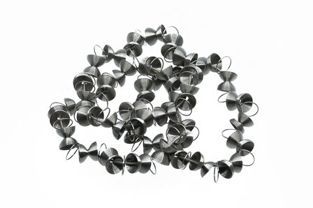 La Molla Armband Lune metalen veren armband 14003