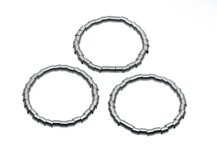 La Molla Armband Zanzibar met metalen veren roestvaste stalen 14074