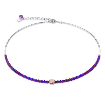 Coeur de Lion Ketting 4931/ /0800 Purple