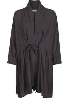 Two Danes blouse Gillian grijs. Scandinavische kleding