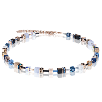 Coeur de Lion Ketting 4905/ /0710 Blue-Beige