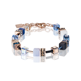 Coeur de Lion Armband 4905/ /0710 Blue-Beige