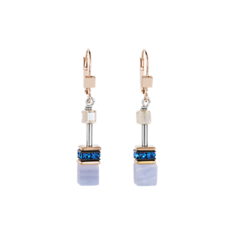 Coeur de Lion Oorbellen 4905/ /0710 Blue-Beige