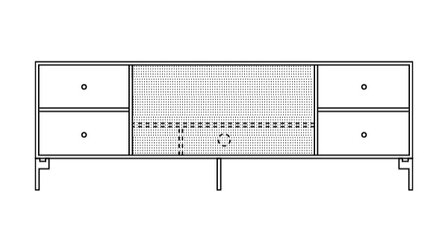 Actie: Montana TV meubel (SI14/SI14P), Prijsvoorbeeld van&nbsp;&euro; 2125,00&nbsp;voor &euro; 1700,00*. Kasten systeem