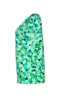 Mansted kleding Bubbles shirt blauw aqua