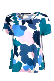 Mansted kleding Milli shirt blauw turkoois