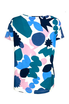 Mansted kleding Milli shirt blauw turkoois