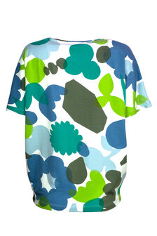 Mansted kleding Mindy shirt blauw groen