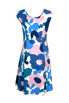 Mansted jurk kleding Minnie blauw groen