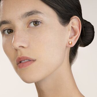 Coeur de Lion Oorbellen 0400/ /1620 Ros&eacute; Goud