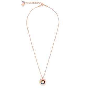Coeur de Lion Ketting 5004/ /1577 Multicolor Ros&eacute; Goud