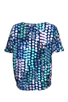 Mansted kleding Siri shirt blauw groen rose