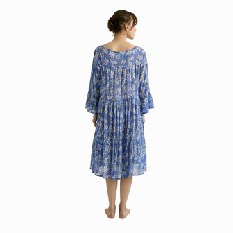 Zen Ethic zomerjurk Wendy Brune blauw