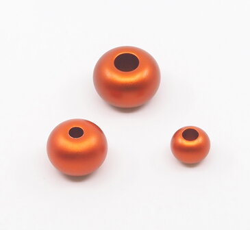 Otracosa sieraden oranje kralen ketting oranje, groot, middel, klein