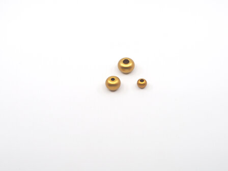 Otracosa sieraden goud kralen ketting goud, groot, middel, klein