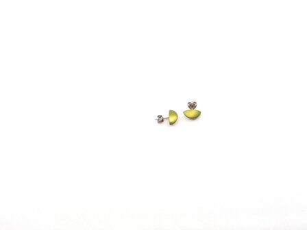 Otracosa sieraden groen oorbellen. Lichtgroen oorbellen sieraden