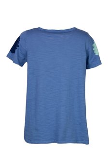 Mansted kleding Harissa shirt blauw groen