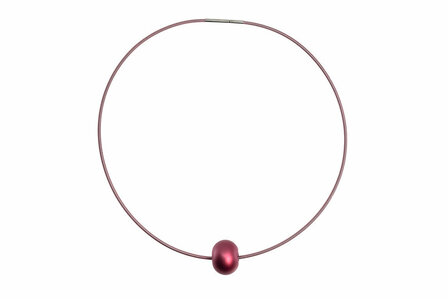 Otracosa sieraden roze ketting. Licht roze ketting sieraden