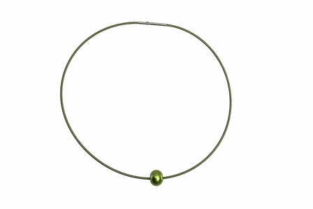 Otracosa sieraden groen ketting. Licht groen ketting sieraden
