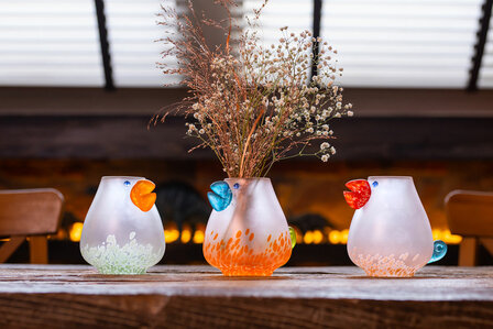 Glasstudio Borowski Chicko Rood