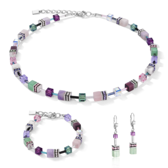 Coeur de Lion Ketting 4905/ /0840 Lilac-green